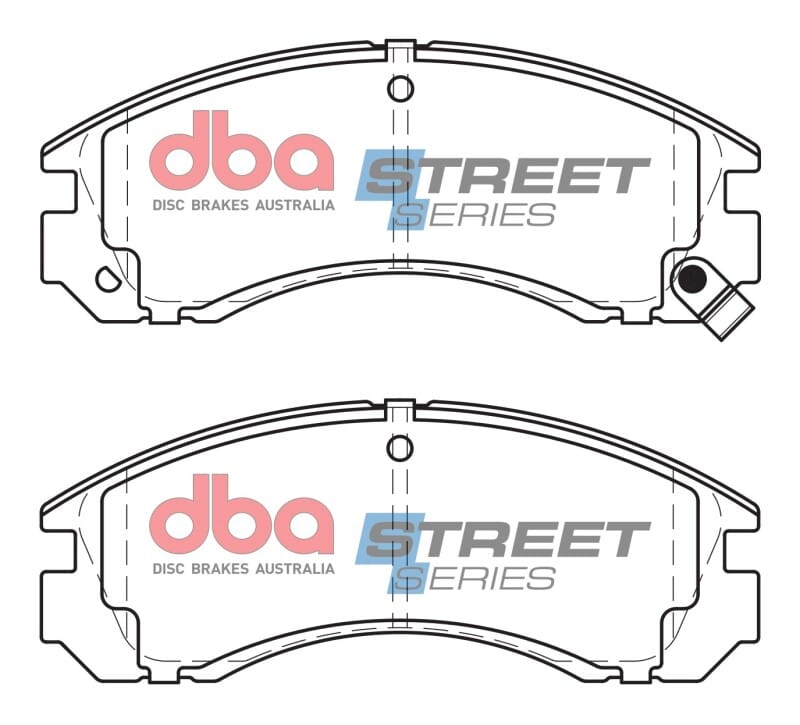 DBA — DBA 91-99 Mitsubishi 3000GT (Excl VR-4 Models) Street Series Front Brake Pads
Brake Pad