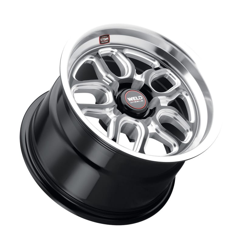 Weld — Weld S152 15X10 Laguna Drag 5X120.7 ET50 BS7.5 Gloss Black MIL Dia 78.1