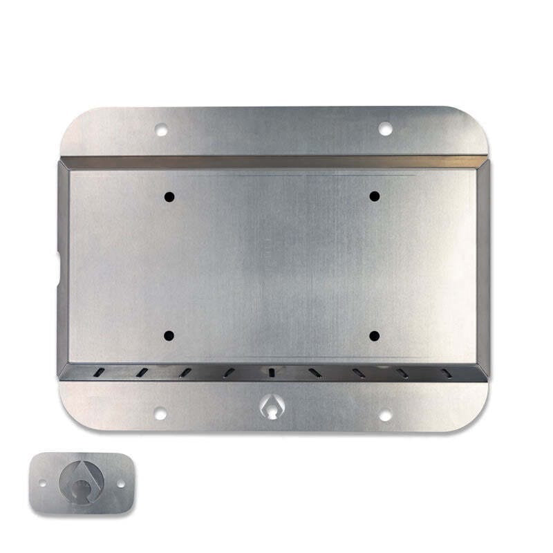 Artec Industries — Artec Industries 07-18 Jeep Wrangler JK Spare Tire Delete Kit - Bare Aluminum