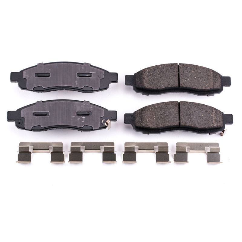 PowerStop — Power Stop 04-05 Infiniti QX56 Front Z17 Evolution Ceramic Brake Pads w/Hardware
Z17 Brake Pads