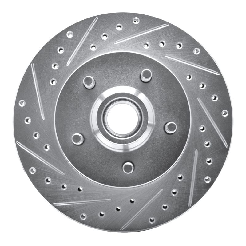 R1 Concepts — R1 86-92 Jeep COMANCHE Front Left Drilled & Slotted Silver Brake Rotor
R1 Brake Rotor Drill
