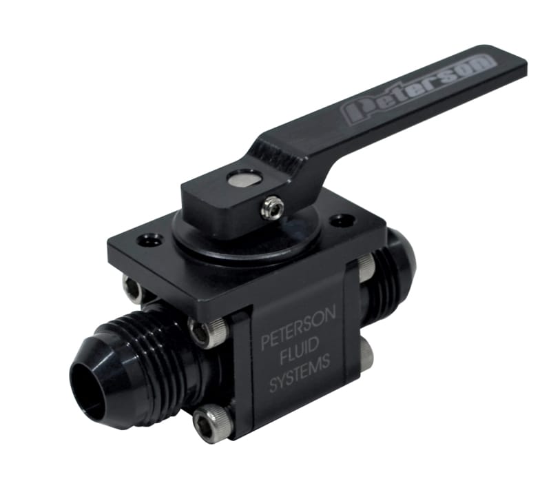 Peterson Fluid Systems — Peterson Fluid Systems Ball Valve Flange Mount -8AN