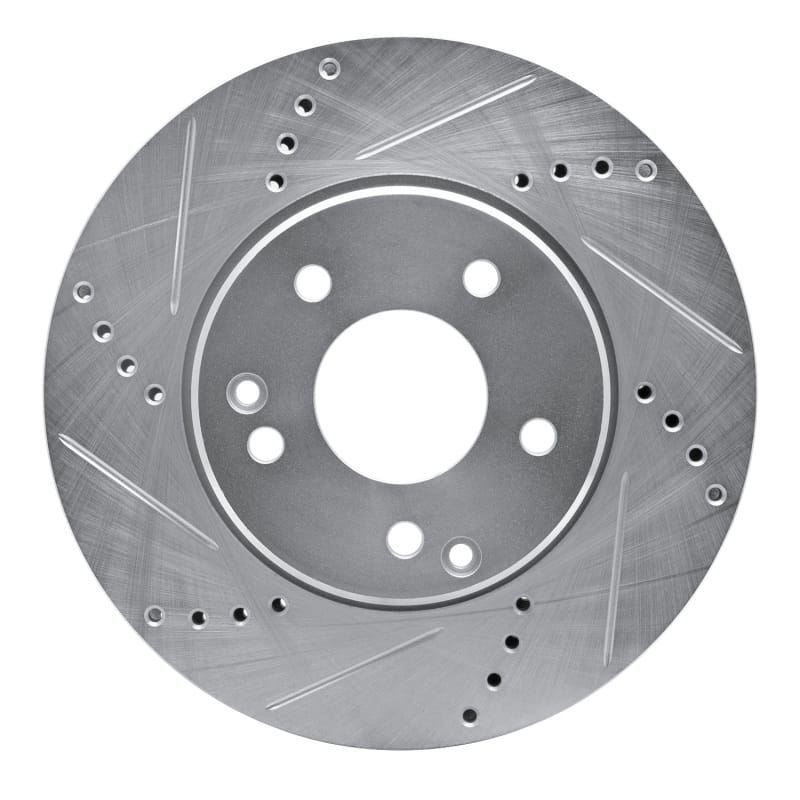 R1 Concepts — R1 96-15 Mercedes-Benz C240 Front Left Drilled & Slotted Silver Brake Rotor
R1 Brake Rotor Drill