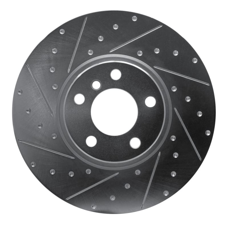 R1 Concepts — R1 16-18 BMW X4 Right Front Drilled & Slotted Silver Brake Rotor
R1 Brake Rotor Drill