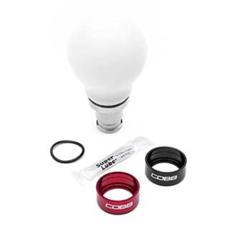 COBB — Cobb 17-21 Honda Civic Type R 6-Speed Short Weighted Cobb Knob - White