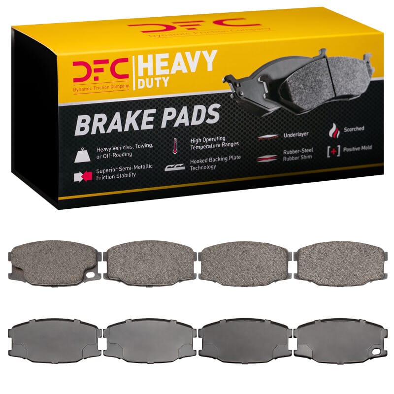 DFC — DFC 95-04 Mitsubishi Fuso FE Front/Rear Heavy Duty Pads - Semi Metallic
DFC Brake Pad Set