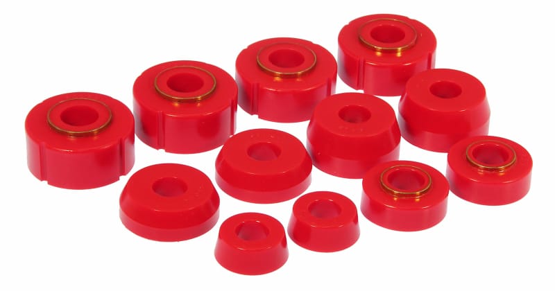Prothane — Prothane 66-79 Ford F100-350 4wd Body Mount - Red
BODY/SUB-FRAME MNTS