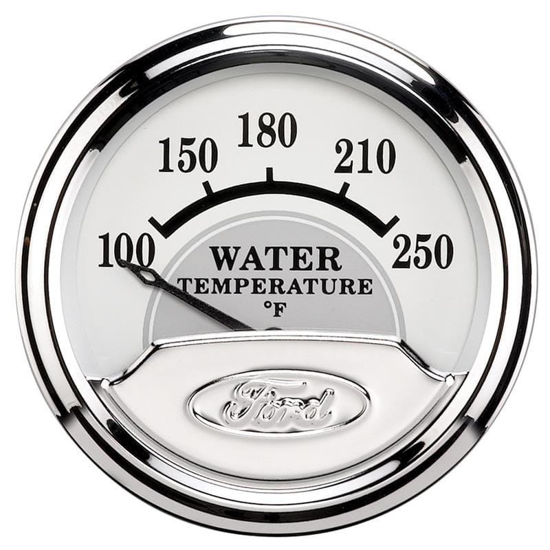 AutoMeter — Autometer Ford Masterpiece 2 1/16in Electronic 100-250F Water Temp Gauge
GA 2" WTMP 250F E FM