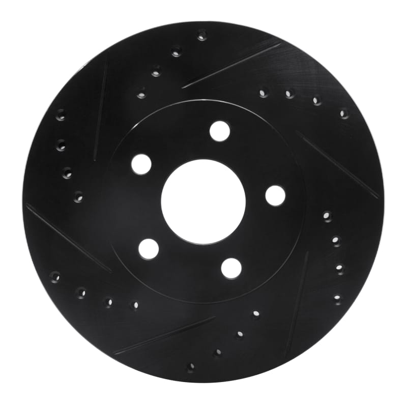 R1 Concepts — R1 90-05 Buick Skylark Front Left Drilled & Slotted Black Brake Rotor
R1 Brake Rotor Drill