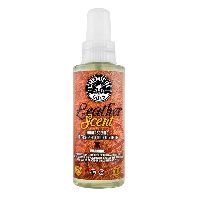 Chemical Guys — Chemical Guys Leather Scent Air Freshener & Odor Eliminator - 4oz
