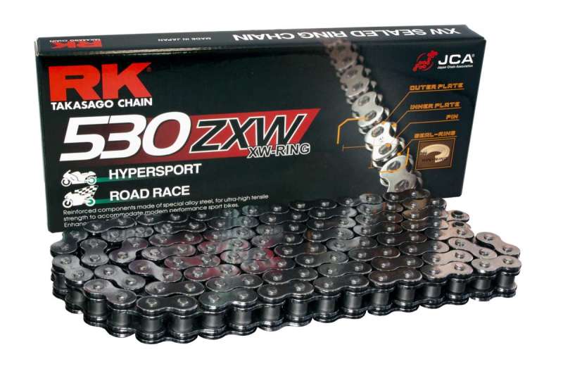 RK Chain — RK Chain CC530ZXW-120L XW-Ring - Chrome