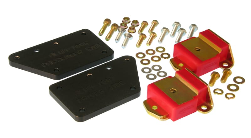 Prothane — Prothane 63-72 GM Truck LS1 Adapter Plate Kit - Red
ENGINE MOUNTS