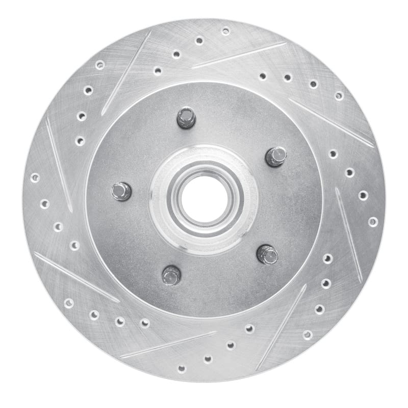 R1 Concepts — R1 99-04 Ford Expedition Front Left Drilled & Slotted Silver Brake Rotor
R1 Brake Rotor Drill