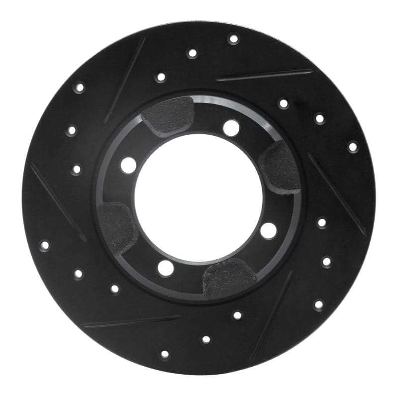 R1 Concepts — R1 85-91 Dodge COLT Front Left Drilled & Slotted Black Brake Rotor
R1 Brake Rotor Drill