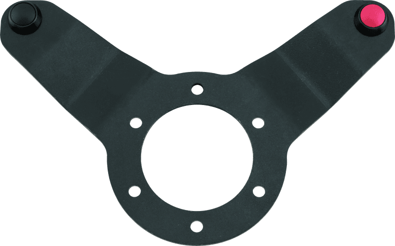 DragonFire Racing — Steering Wheel Accessory Plate, Shallow, Black