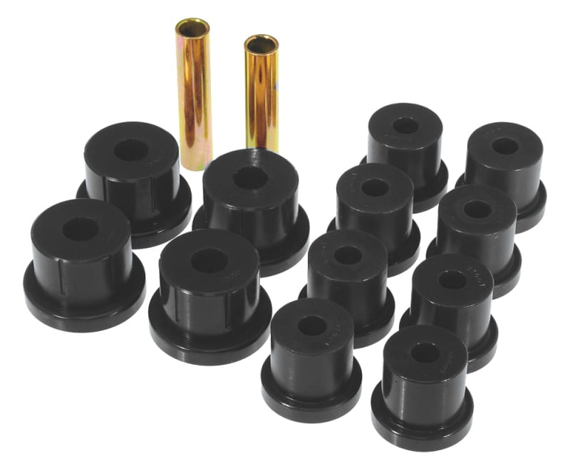 Prothane — Prothane 62-67 Chevy Nova Mono Leaf Spring Bushings - Black
SPRING/SHACKLE BUSH
