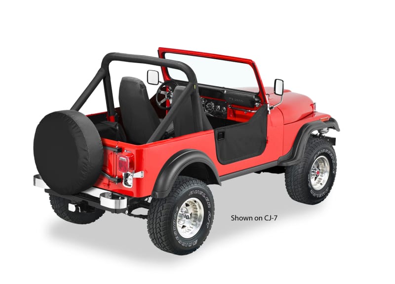 Bestop — Bestop 64-84 Land Cruiser Lower Fabric Doors (Black Crush)
Lower Fabric Doors