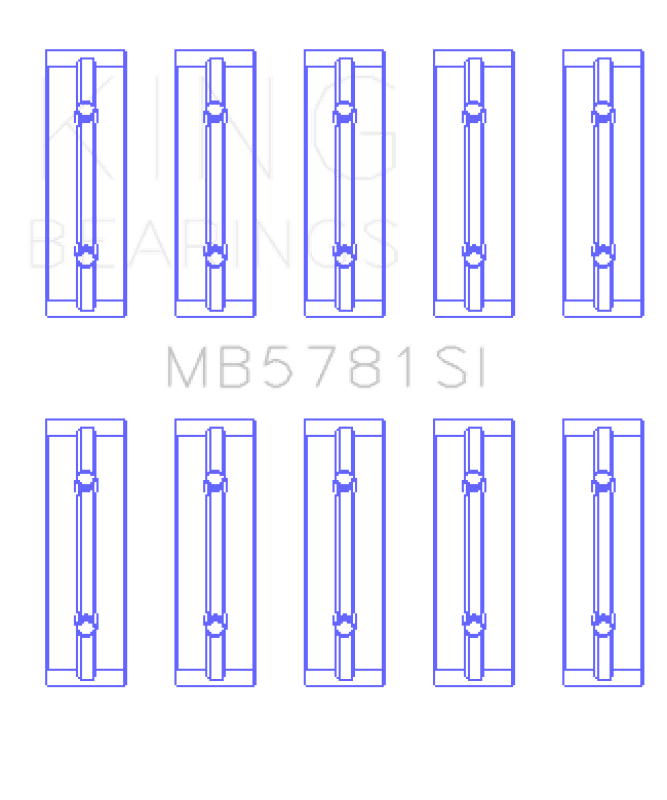 King Engine Bearings — King Engine Bearings Nissan Mr18DE/Mr20DE Renault M4R 700/01/04 (Size +0.50mm) Main Bearing Set
Engine Bearing