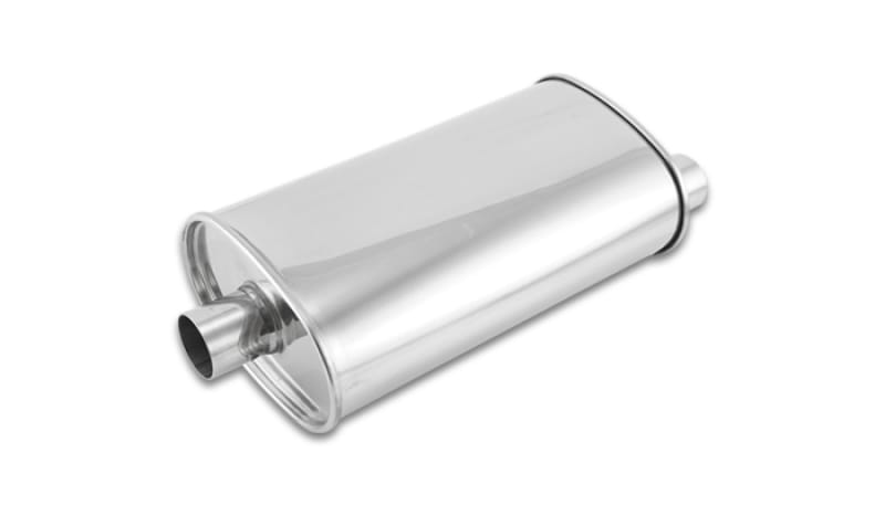 Vibrant — Vibrant StreetPower Oval Muffler - 2in Inlet/Dual Outlet (Center In - Offset Out)
SSPerfMuffler(2"x2")
Muffler