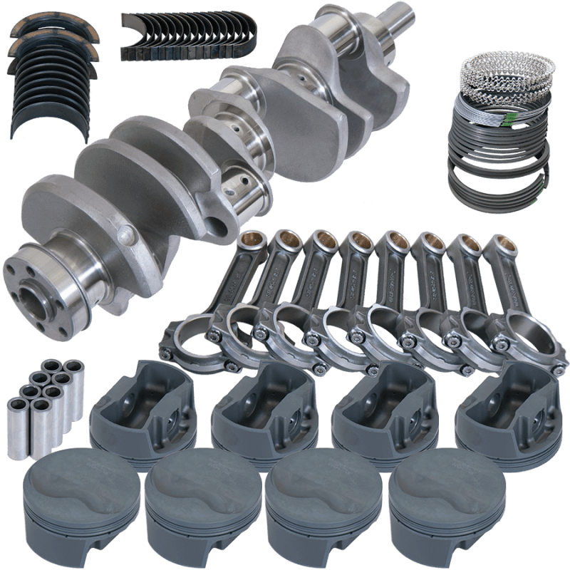 Eagle — Eagle Ford 351W 4.000in Crank 6.250in I-Beam Rods -6.6cc Flat Top 4.125in Pistons Rotating Assembly
Pro Street Assembly