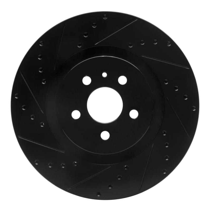 R1 Concepts — R1 15-21 Ford Edge Front Left Drilled & Slotted Black Brake Rotor
R1 Brake Rotor Drill