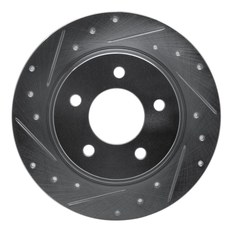 R1 Concepts — R1 04-13 Mazda 3 Rear Left Drilled & Slotted Silver Brake Rotor
R1 Brake Rotor Drill