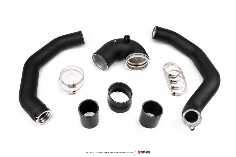 AMS — AMS Performance 15-18 BMW M3 / 15-20 BMW M4 w/ S55 3.0L Turbo Engine Charge Pipes