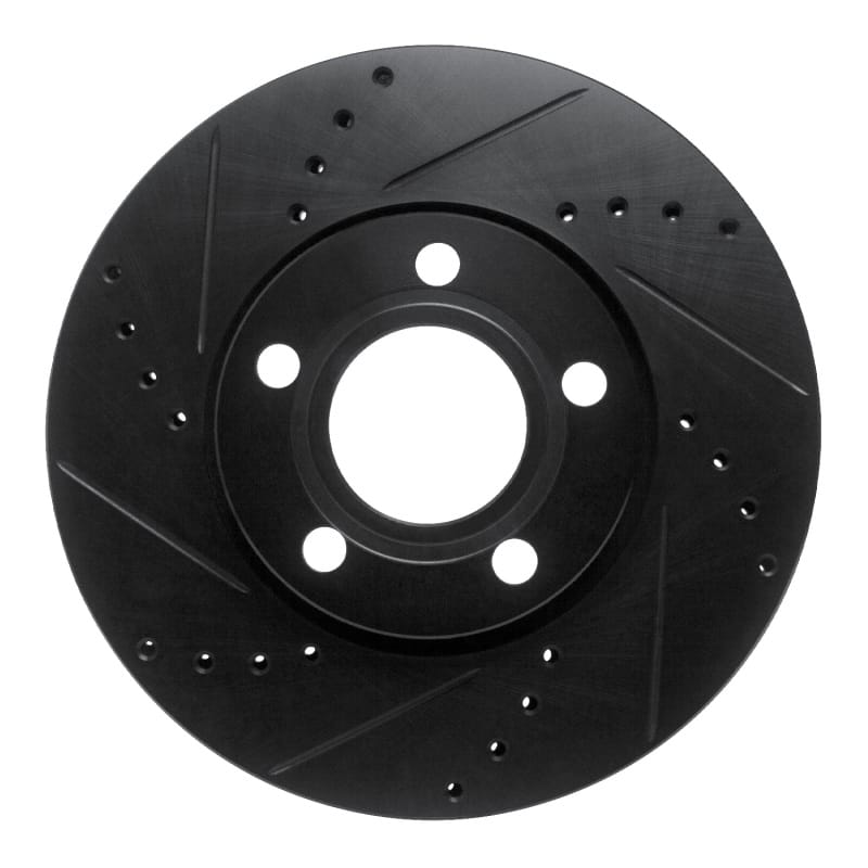R1 Concepts — R1 85-91 Audi 200 Quattro Front Left Drilled & Slotted Black Brake Rotor
R1 Brake Rotor Drill