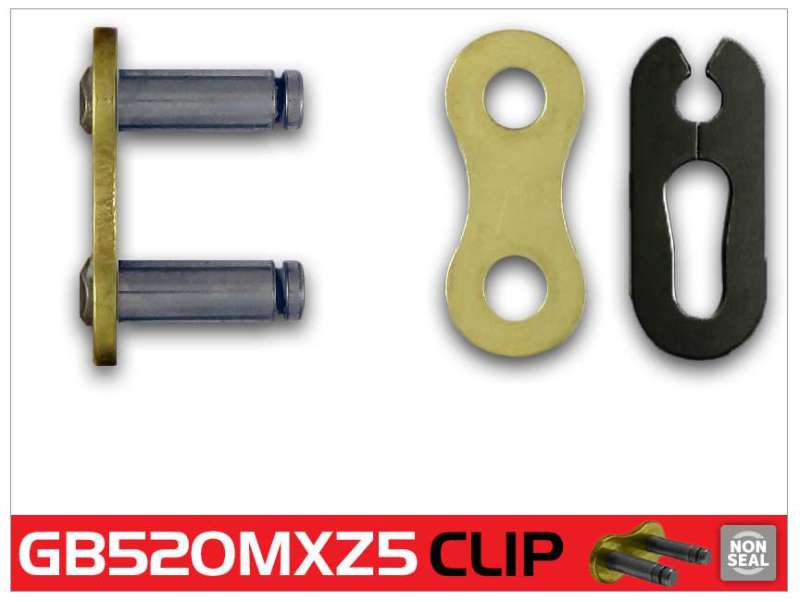 RK Chain — RK Chain GB520MXZ5-CLIP - Gold