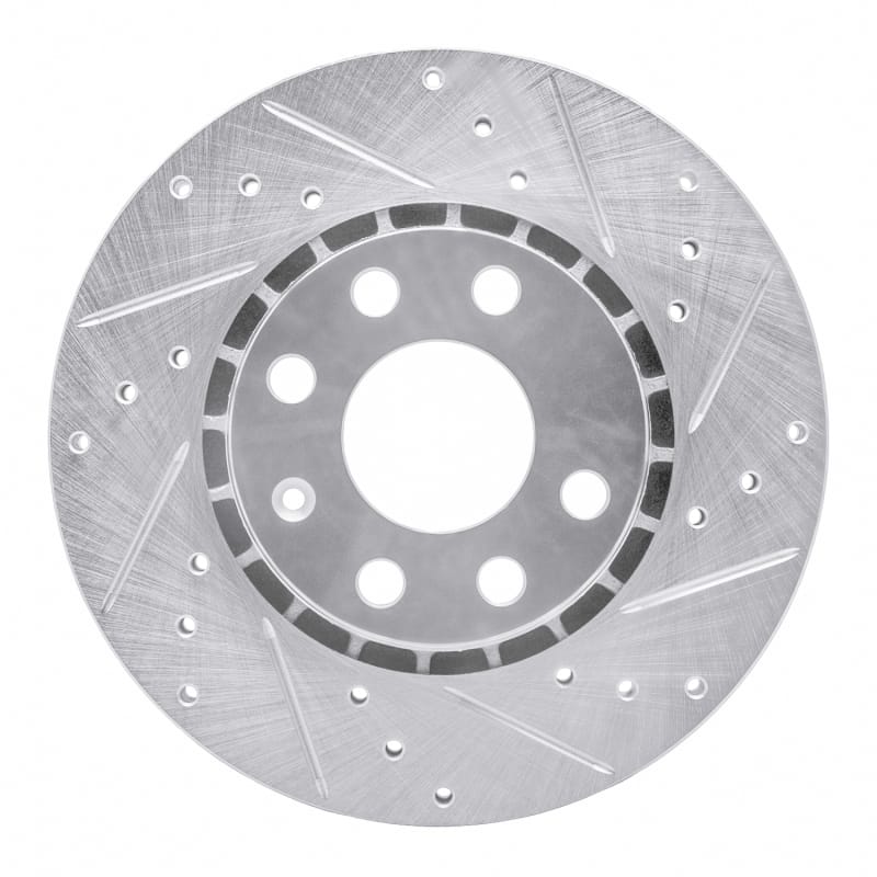R1 Concepts — R1 06-10 Fiat Punto (Mexico) Front Right Drilled & Slotted Silver Brake Rotor
R1 Brk Rot Drl Slt