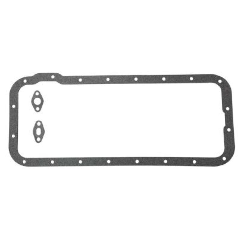 Moroso — Moroso Ford 332-428 FE Oil Pan Gasket Set - Rubber-Coated Fiber