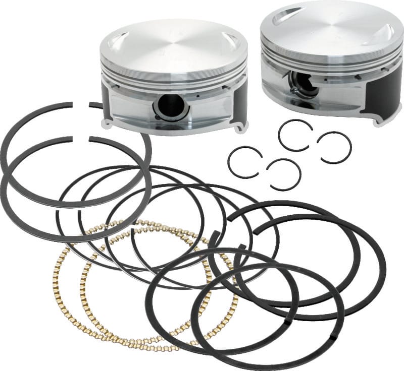 S&S Cycle — Piston Set 3-7/8", Std, 10.1:1, 106" Kit
