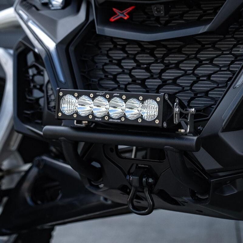 Baja Designs — Baja Designs 2024+ Can-Am Maverick R 10in OnX6+ Push Bar Bumper Kit - Clear