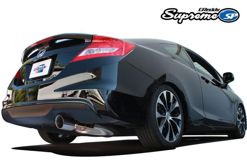 GReddy — GReddy 12-15 Honda Civic Si Coupe 76mm Supreme SP Cat-Back Exhaust