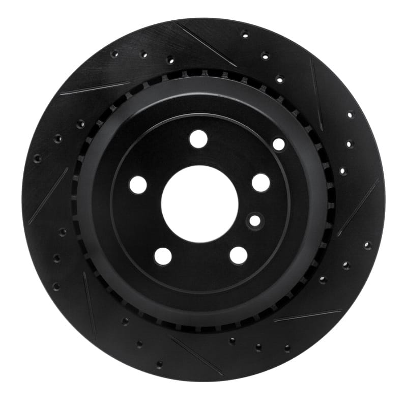 R1 Concepts — R1 06-12 Mercedes-Benz GL350 Rear Right Drilled & Slotted Black Brake Rotor
R1 Brake Rotor Drill