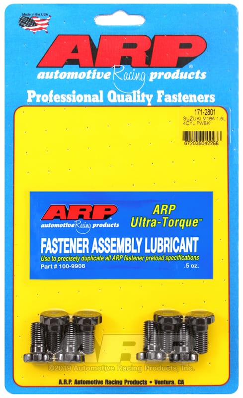 ARP — ARP Suzuki 1.6L M16A 4cyl Flywheel Bolt Kit