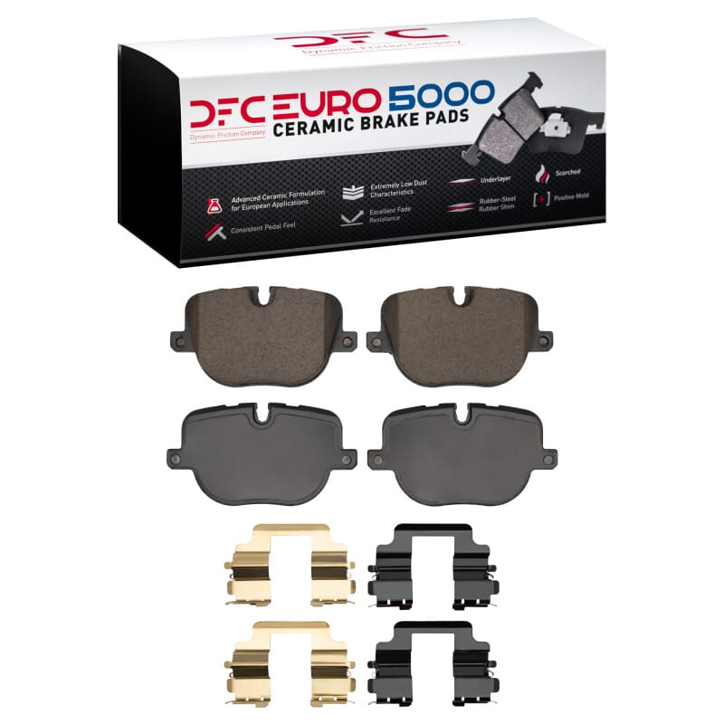 DFC — DFC 10-13 Land Rover Range Rover Sport Rear Euro 5000 Ceramic Brake Pads and Hardware Kit
DFC EURO Pads + HW