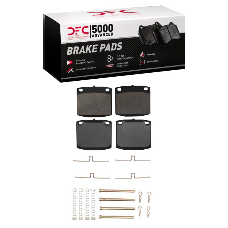 DFC — DFC 74-82 Honda Civic Front 5000 Advanced Ceramic Brake Pads and Hardware Kit
DFC Brake Pad Set