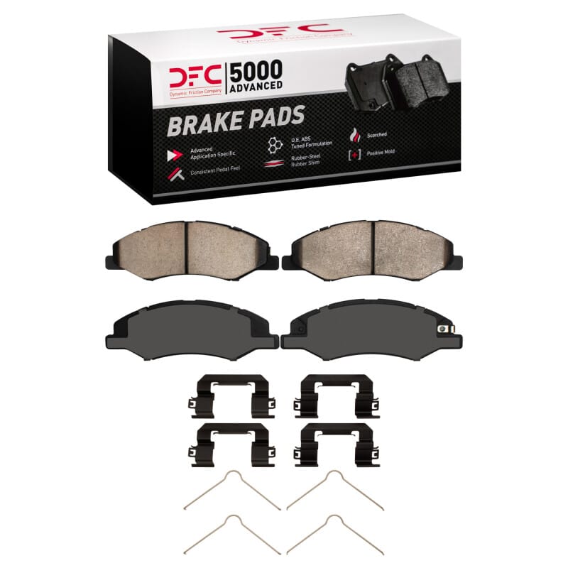 DFC — DFC 18-25 Honda Odyssey Front 5000 Advanced Ceramic Brake Pads and Hardware Kit
DFC Brake Pad Set