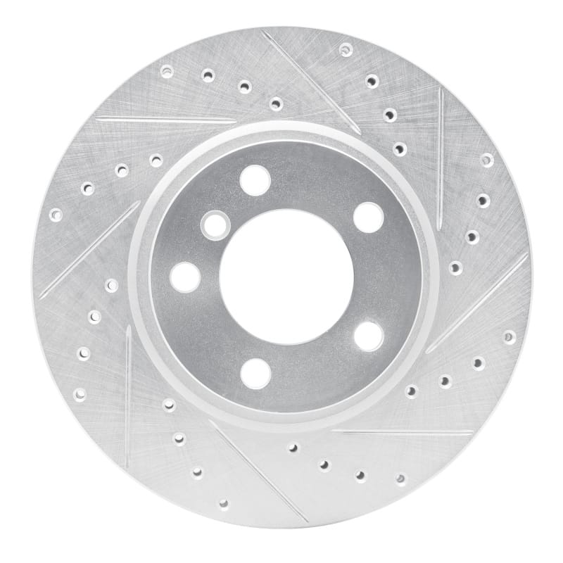 R1 Concepts — R1 11-16 Mini Cooper Countryman Front Right Drilled & Slotted Silver Brake Rotor
R1 Brake Rotor Drill