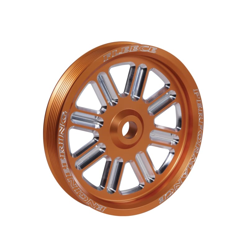 Fleece Performance — Fleece Performance Dodge Cummins Dual Pump Spoke Pulley (For Use w/ FPE Dual Pump Bracket) Orange
Belt Idler Pulley