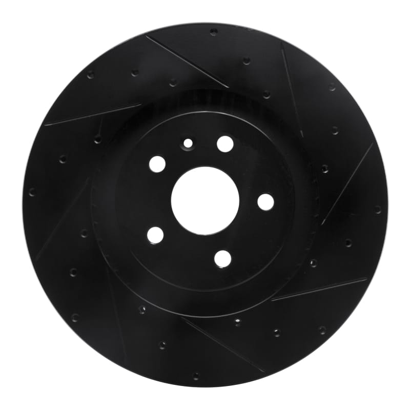 R1 Concepts — R1 2009-2015 Cadillac CTS Front Right Drilled & Slotted Black Brake Rotor
R1 Brake Rotor Drill