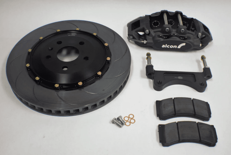 Alcon — Alcon Chevrolet Corvette C8 (OEM Wheels) 6 Piston 380x36mm Front Street Kit - Anodized