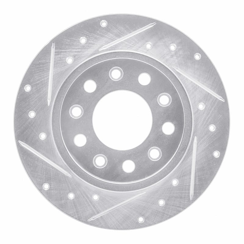 R1 Concepts — R1 13-16 Dodge DART Rear Left Drilled & Slotted Silver Brake Rotor
R1 Brake Rotor Drill