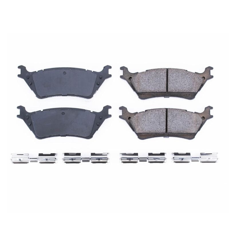 PowerStop — Power Stop 12-19 Ford F-150 Rear Z17 Evolution Ceramic Brake Pads w/Hardware
Z17 Brake Pads