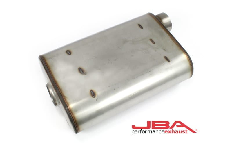 JBA — JBA Universal Chambered Style 304SS Muffler 14x9.75x4 2.5in Inlet Diameter Offset/Offset
Muffler