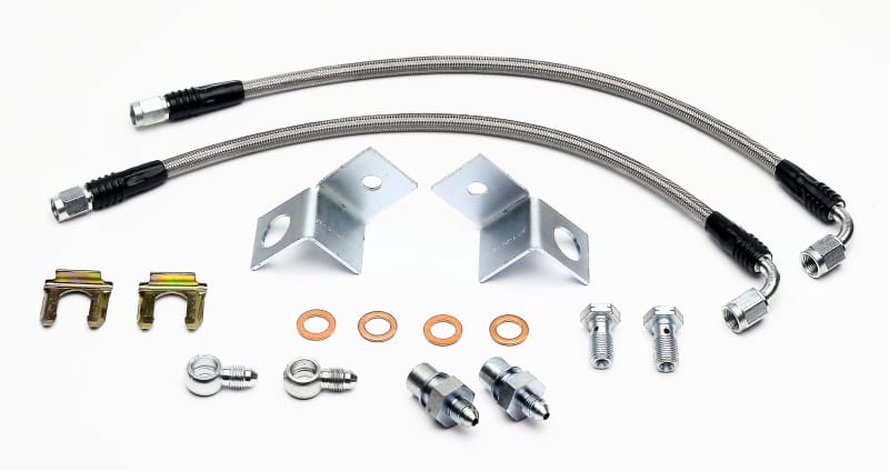 Wilwood — Wilwood Flexline Kit Rear 2005-08 Ford Mustang w/ Combination Parking Brake Caliper
FLEXLINE KIT