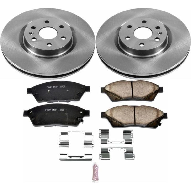 PowerStop — Power Stop 10-16 Cadillac SRX Front Autospecialty Brake Kit