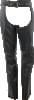 Kuryakyn — Kuryakyn Leather By River Road Plains Leather Chaps Black Womens - 3XL