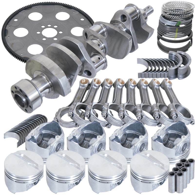 Eagle — Eagle Chevy 350 1Pc 3.750in Crank 5.700in I-Beam Rods 4.040in Pistons 153 Tooth FP Balanced Assembly
Bal Str & Strip Assy